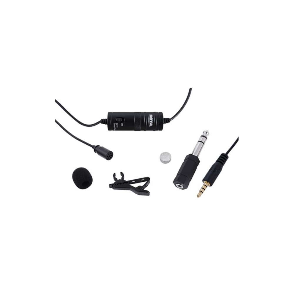 Boya BY-M1 Omnidirectional Lavalier Microphone (Original)