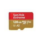 SanDisk 128GB Extreme UHS-I microSDXC Memory Card with SD Adapter