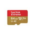 SanDisk 64GB Extreme UHS-I microSDXC Memory Card with SD Adapter