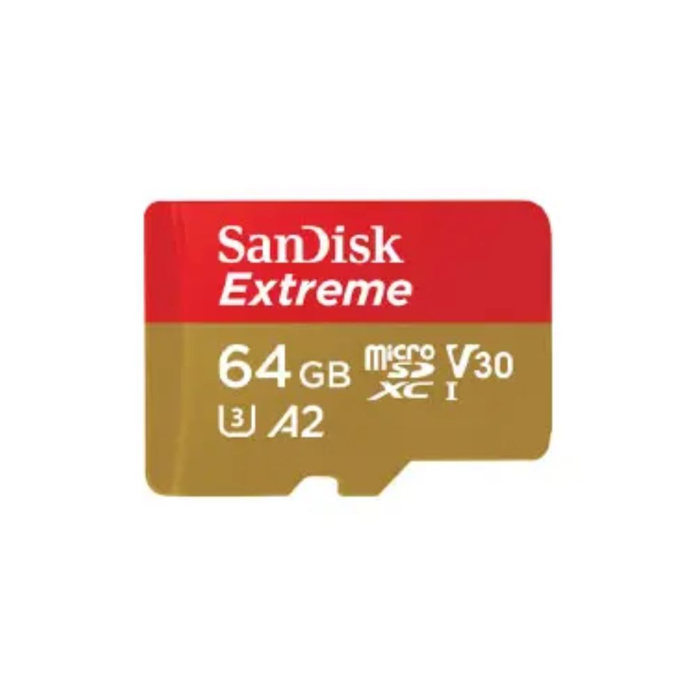 SanDisk 64GB (3) SanDisk 64GB Extreme UHS-I microSDXC Memory Card with SD Adapter - Image 1
