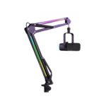 FIFINE AmpliGame BM38 RGB Microphone Boom Arm Stand - Image 2